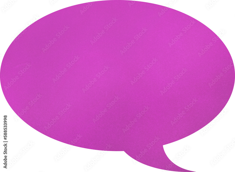 Oval speech bubble Oval speech bubble