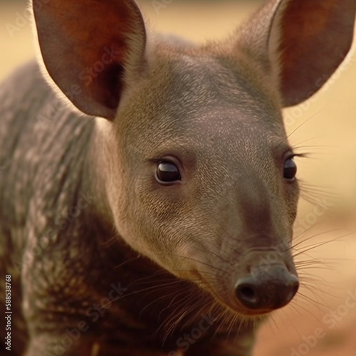 portrait of an aardvark 