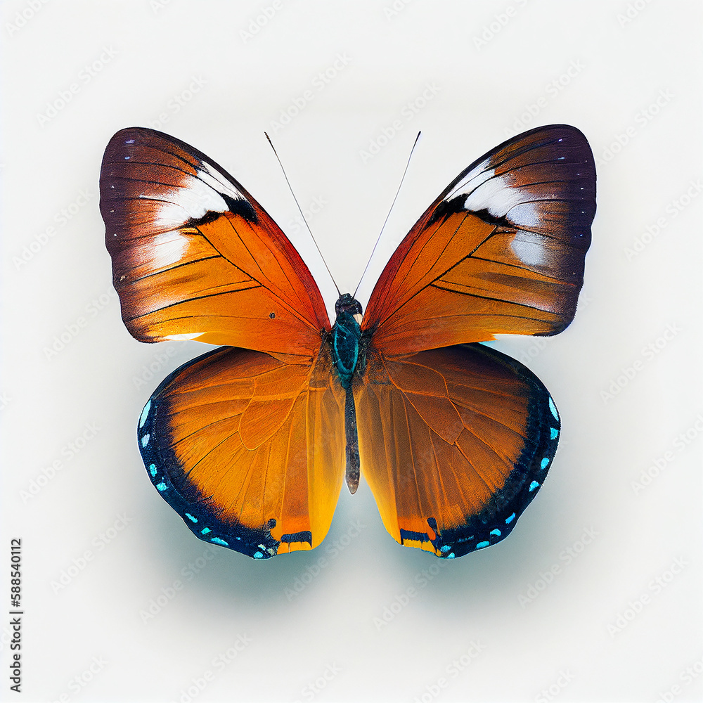 Fototapeta premium butterfly isolated on white