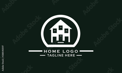 Home and Houses logo design template vector illustration