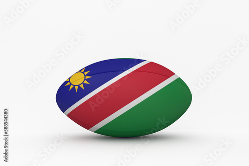 Namibia flag rugby ball Free Download Namibia flag rugby ball - GFXLoad