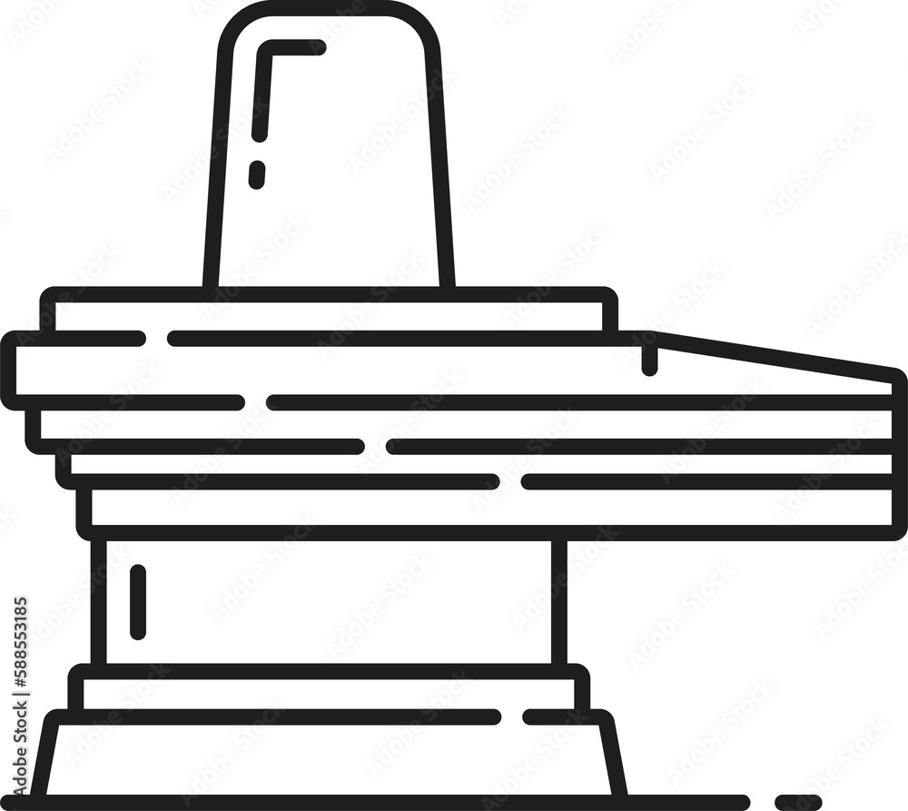 Jainism religion symbol of Lingam, Jain icon Jainism religion symbol of Lingam, Jain icon