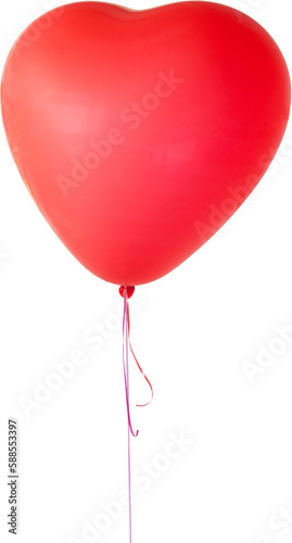 Valentines day heart balloon 