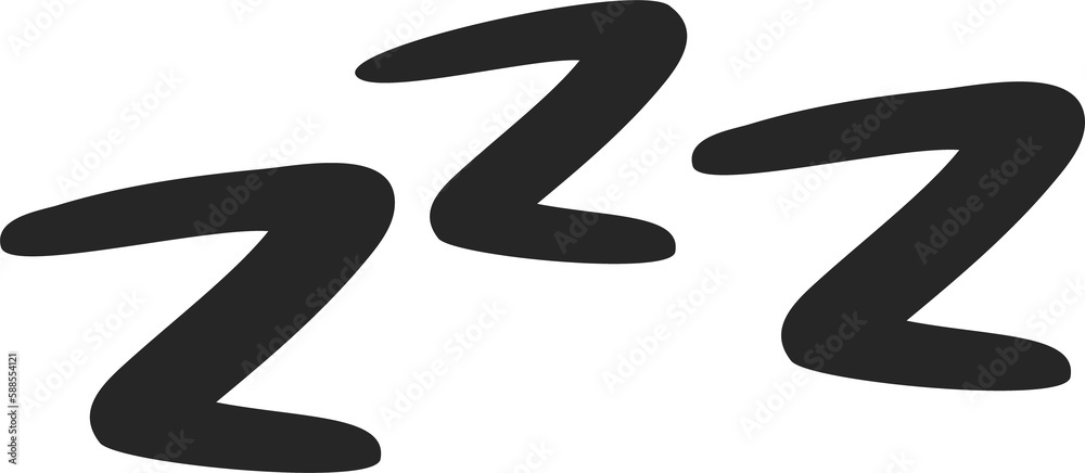 Zzzz sleep snore, zzz icon. Sleeping text bed time Zzzz sleep snore, zzz icon. Sleeping text bed time