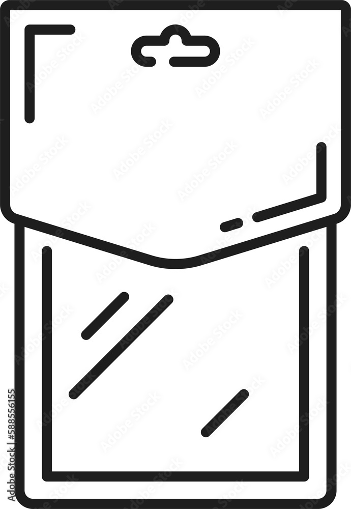 Pouch bag isolated white blank foil food doy pack Pouch bag isolated white blank foil food doy pack