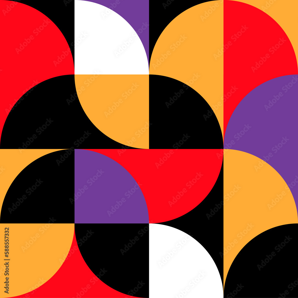 Bauhaus element, artwork geometrical pattern Bauhaus element, artwork geometrical pattern