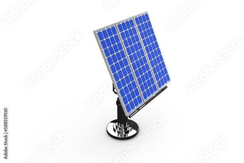 Composite image of 3D solar panel