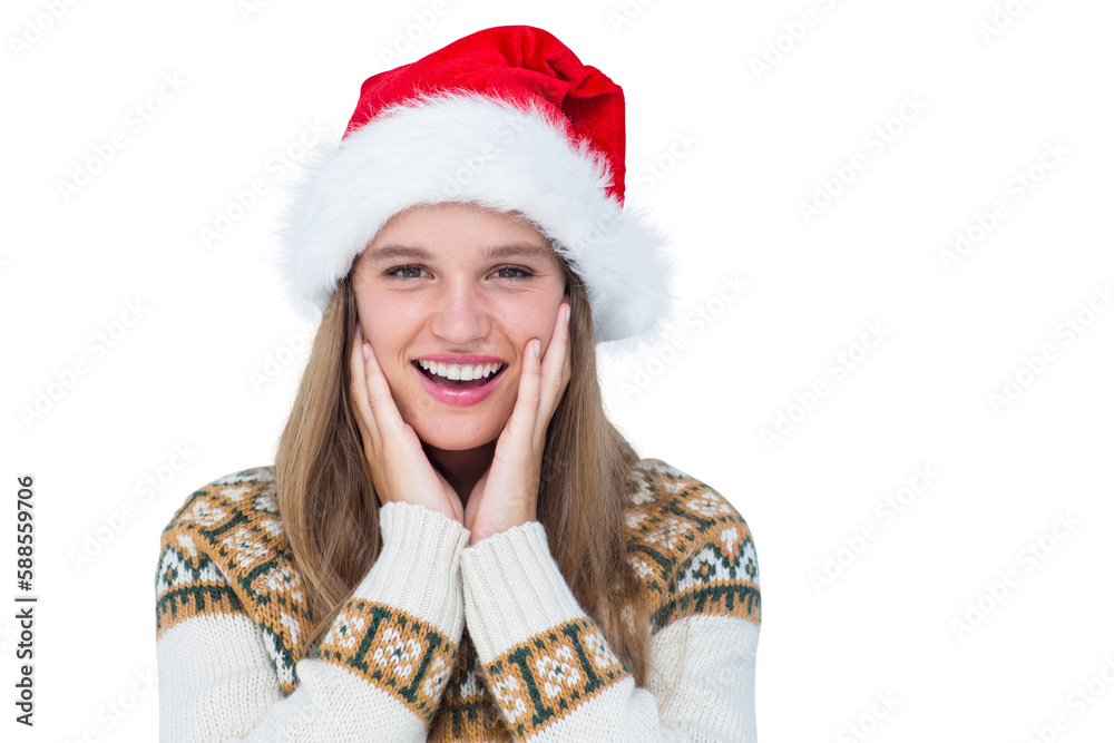 Happy hipster smiling at camera Happy hipster smiling at camera