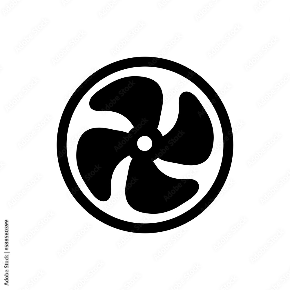 Ventilation icon vector illustration on white background..eps