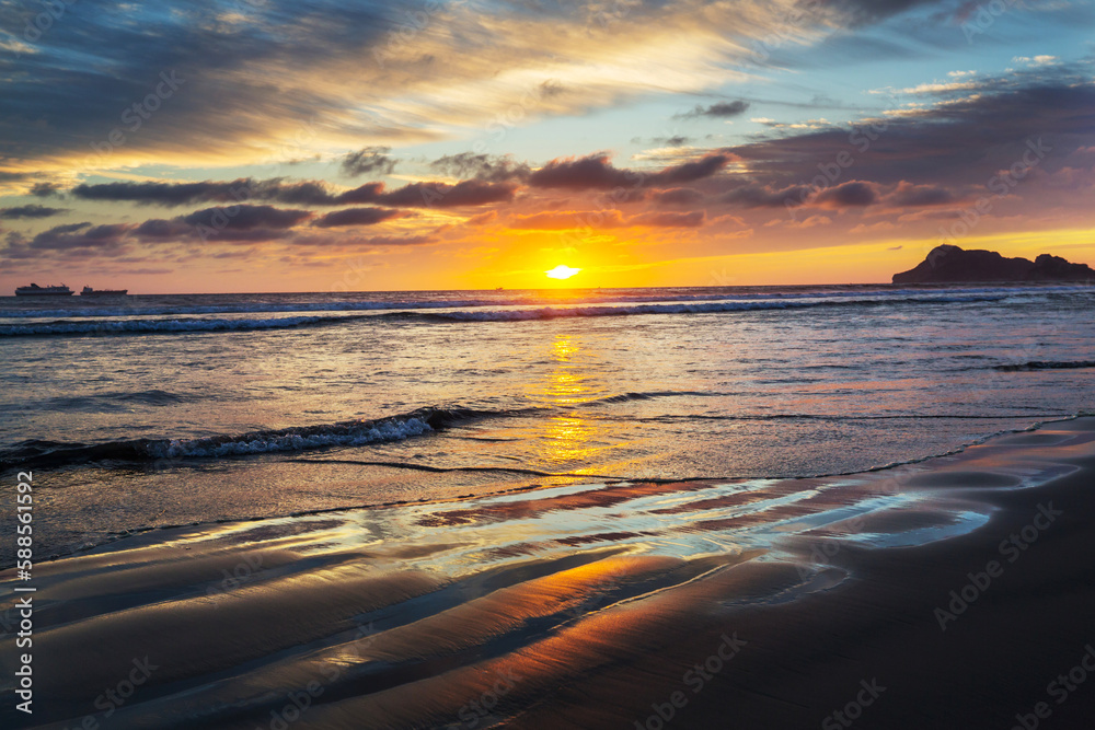 Fototapeta premium Tropical sunset