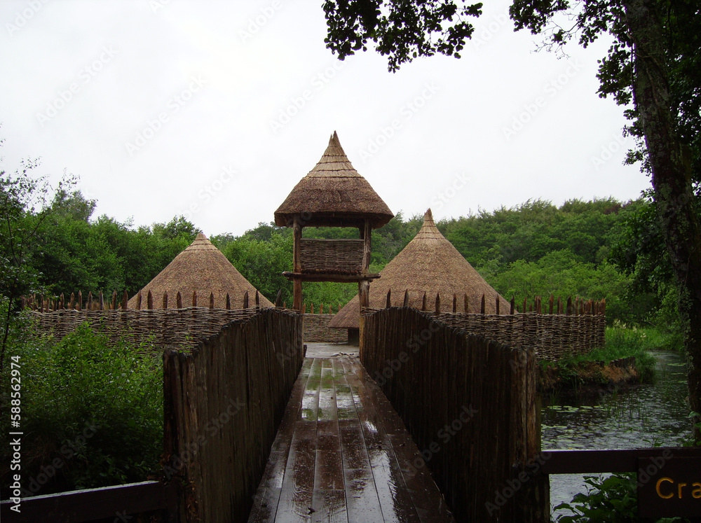 Freilichtmuseum Craggaunowen County Clare, Irland Freilichtmuseum Craggaunowen County Clare, Irland
