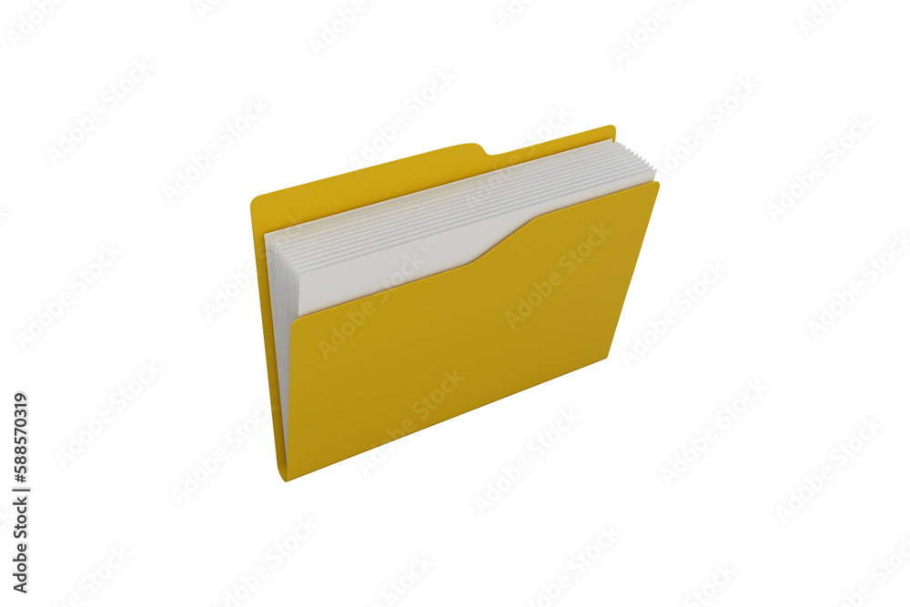 Illustration of folder Illustration of folder