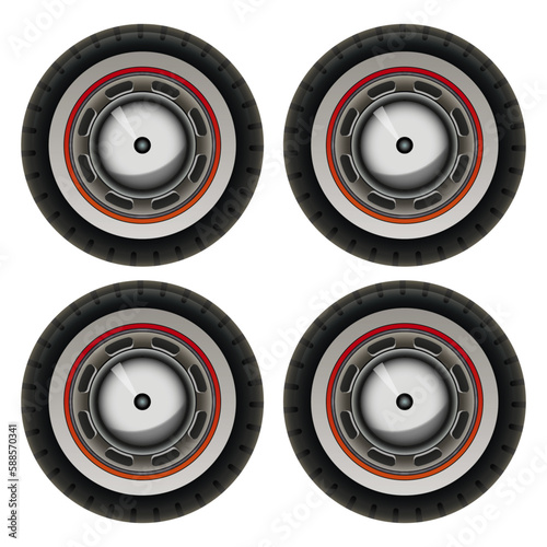 Ruedas Clásicas, classic weels