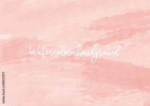 abstract pink watercolor background template