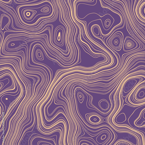 Abstract background with stripes or curves. Relief map