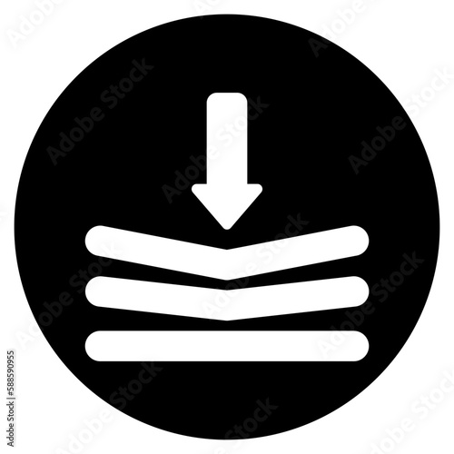 resilience glyph icon