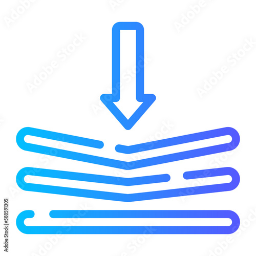 resilience gradient icon
