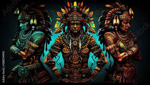 Journey Through Time: An Immersive Experience of Maya Culture and Artistry © humberto