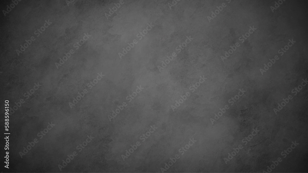 Old black background. Grunge texture. Dark wallpaper. Blackboard. Chalkboard. Wall texture