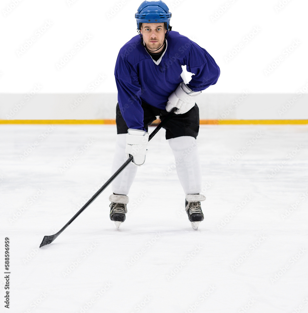 Fototapeta premium Player playing ice hockey