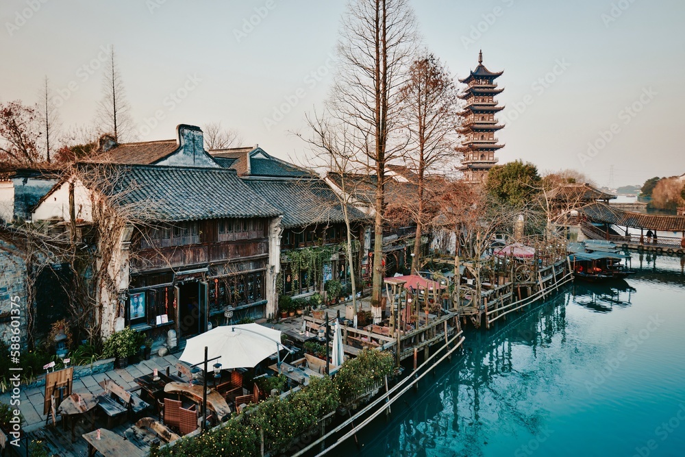 Fascinating sights of water towns in southern China