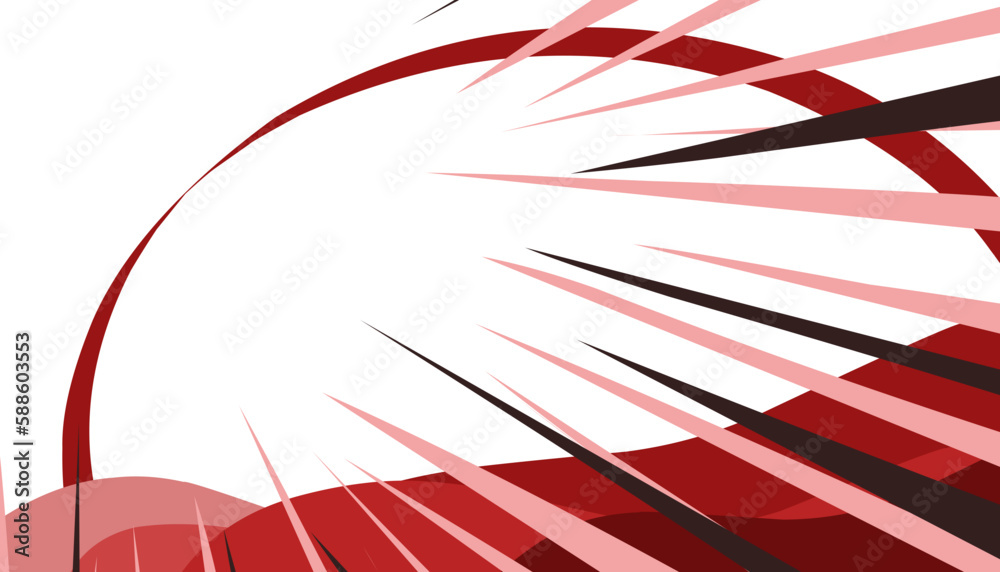 Obraz premium Abstract background illustration with a red theme. Perfect for posters, photo frames, website wallpapers, banners, stickers, backdrop, presentation, paper, card