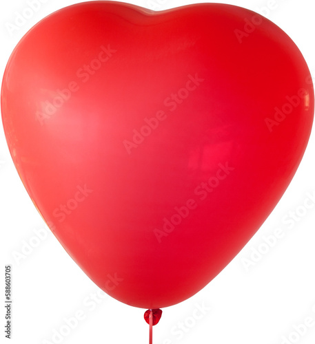 Valentines day heart balloon 