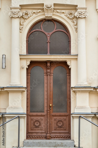 View of old building with b...