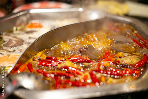 Chongqing hot pot