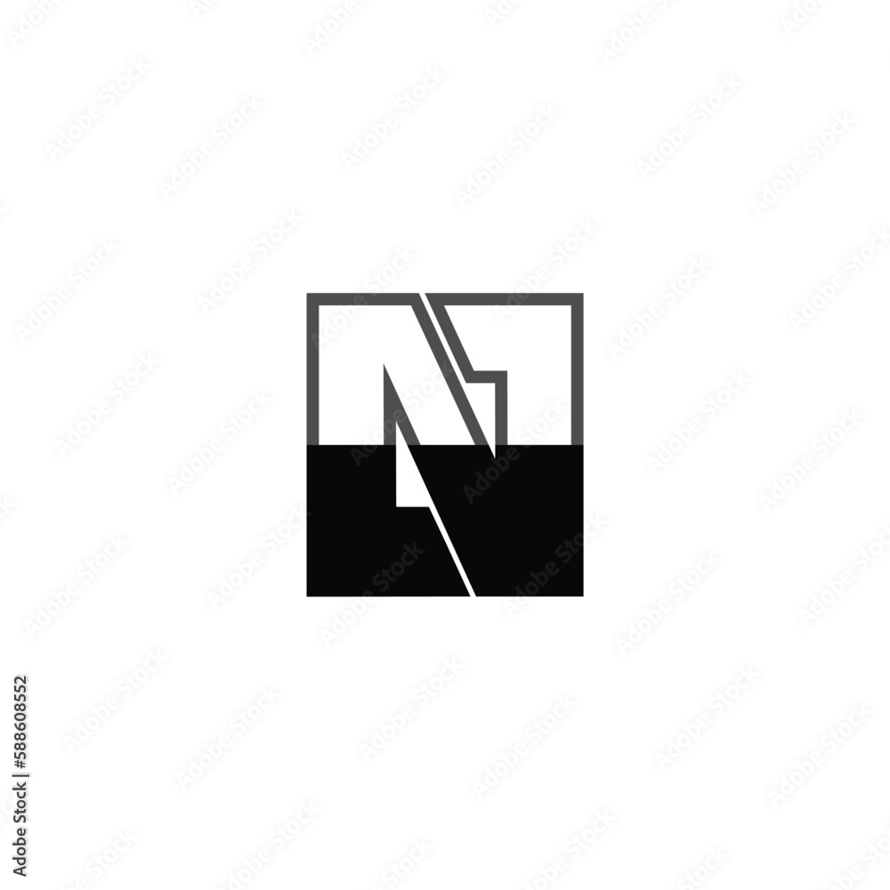 N alphabet letter logo icon design vector N alphabet letter logo icon design vector