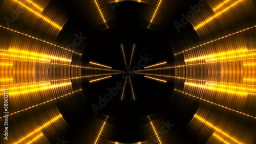 Creative golden light background