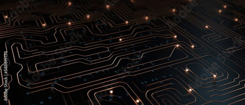 Circuits Texture Background, Technology background