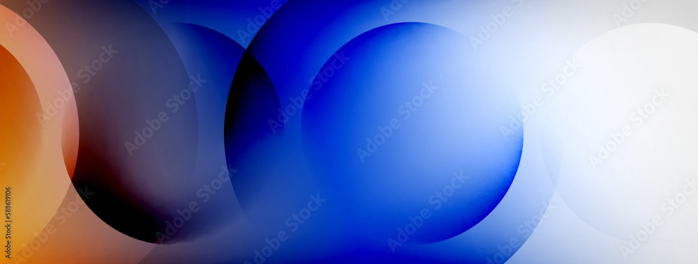 Light geometric abstract background with lines, circles Light geometric abstract background with lines, circles