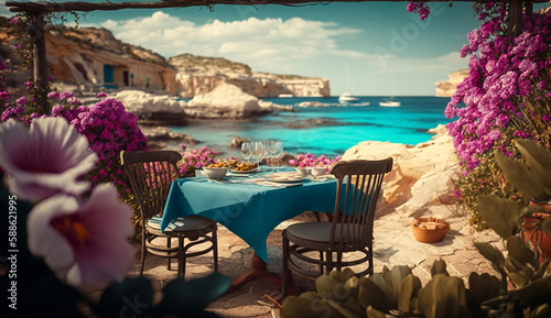 restaurant on the beach