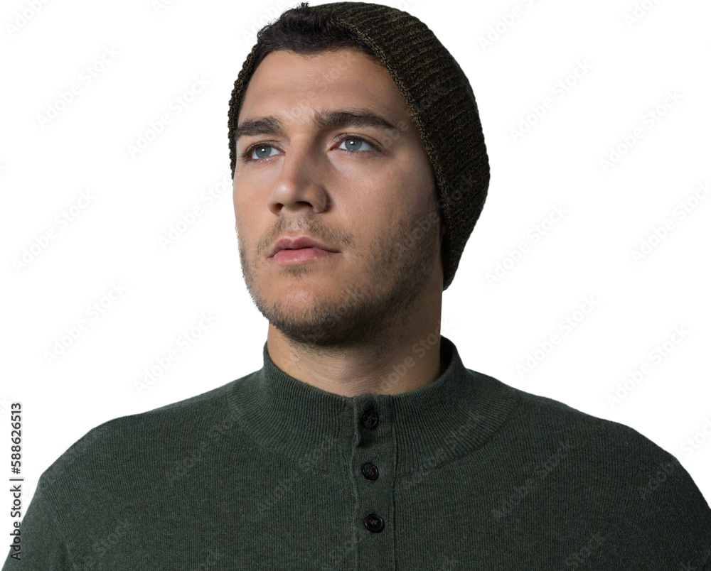 Obraz premium Young man standing