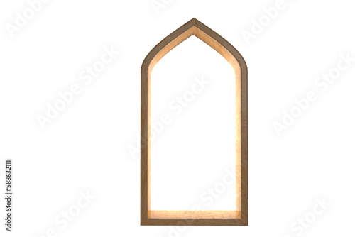Arch shape window