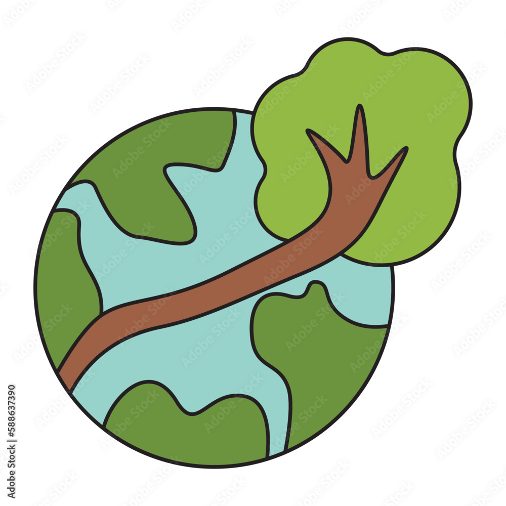 Obraz premium Earth day