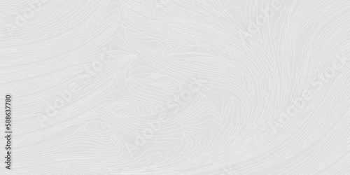 Abstract wavy background. Thin line on white.. Abstract wave line for banner, template, wallpaper background with wave design. Vector illustration. 