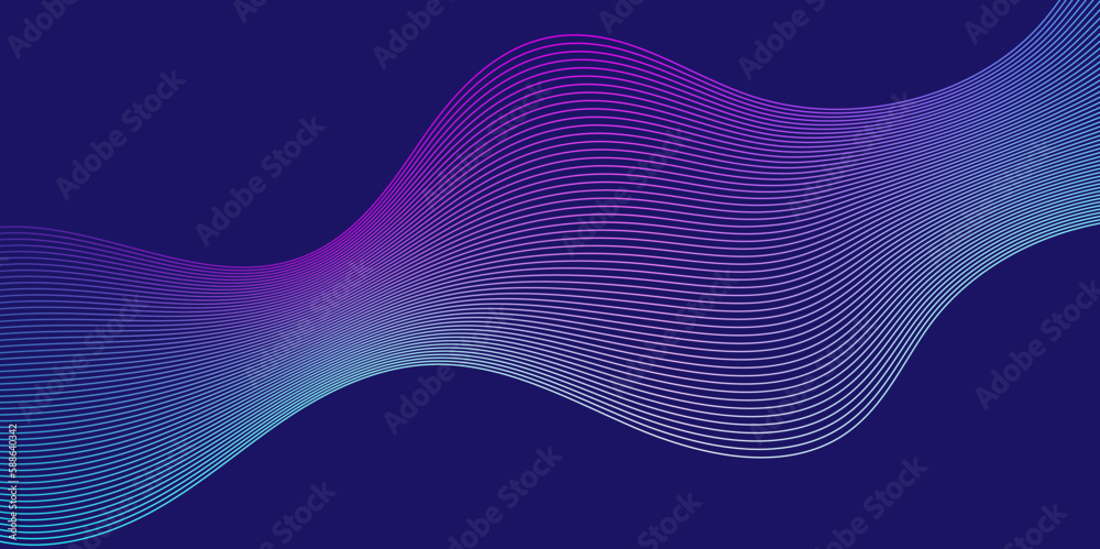 Abstract blue flowing wave lines background. Modern glowing moving lines design. Modern blue moving lines design element. Futuristic technology concept. Vector illustration. Abstract blue flowing wave lines background. Modern glowing moving lines design. Modern blue moving lines design element. Futuristic technology concept. Vector illustration.