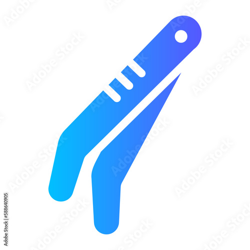 tweezes gradient icon