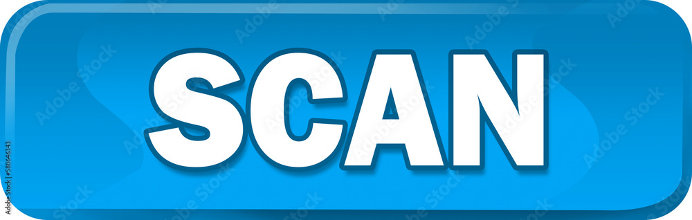 Blue scan button Blue scan button