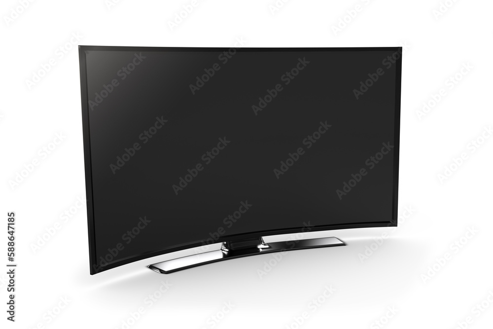 Flat blank television set Flat blank television set