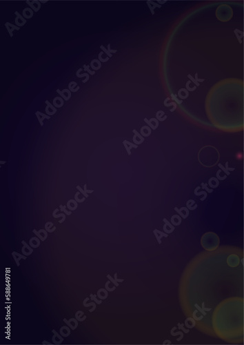 Vector Magical Gold Shine Background with Bokeh Blurred Glowing Circles on Black. Starlight Fog Texture. Glitter Holiday Print. Christmas and New Year Design. 