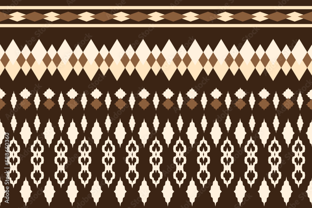 Abstract ethnic seamless pattern illustration