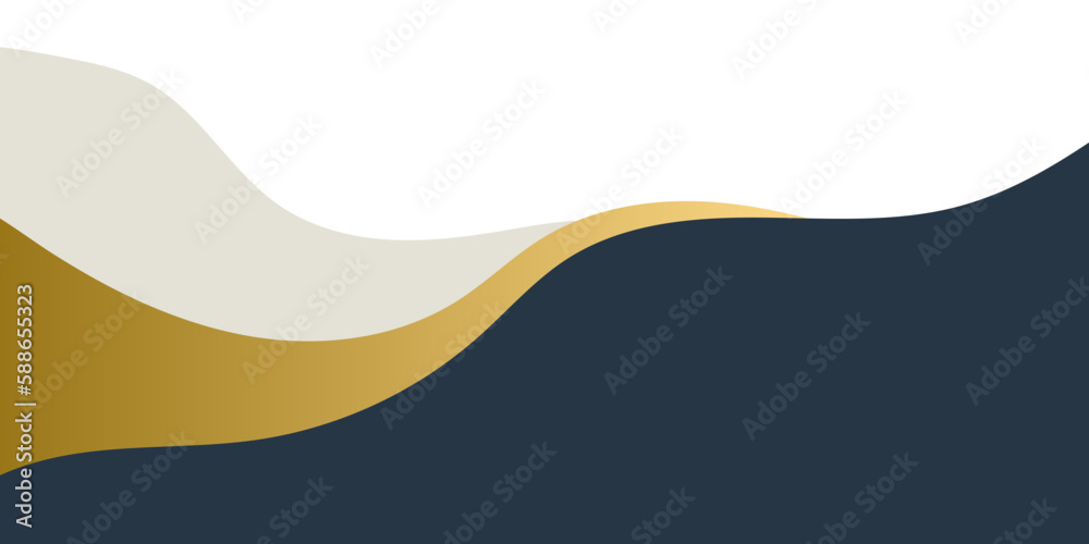 Wave Border Illustration 05 Wave Border Illustration 05