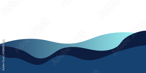 Wave Border Illustration 15