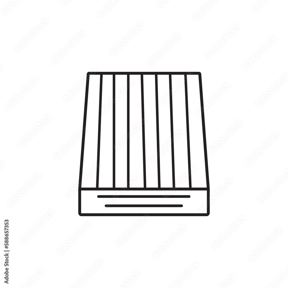 Air filter icon