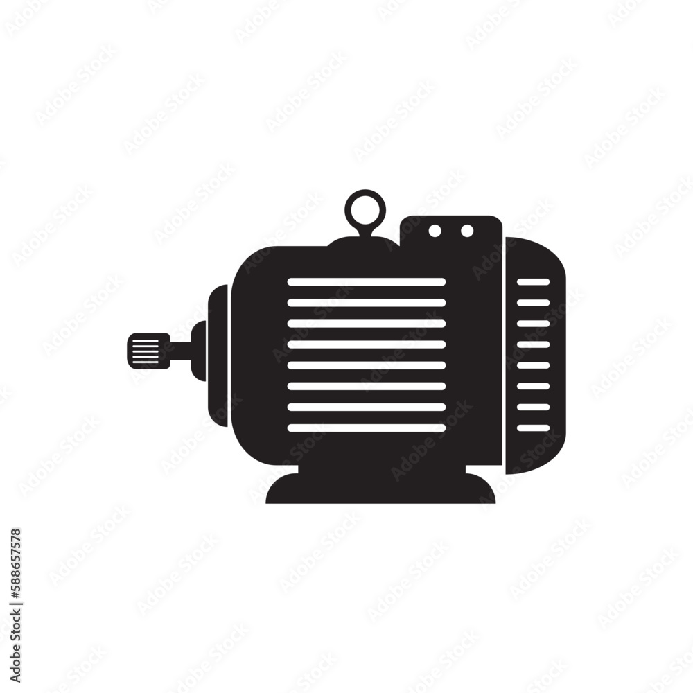 Electric motor icon Electric motor icon