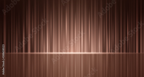 Abstract scene illuminated background. Backdrop for presentations, rewards and awards, template for award banners and posters, holidays and festivals, awards, congratulations and websites