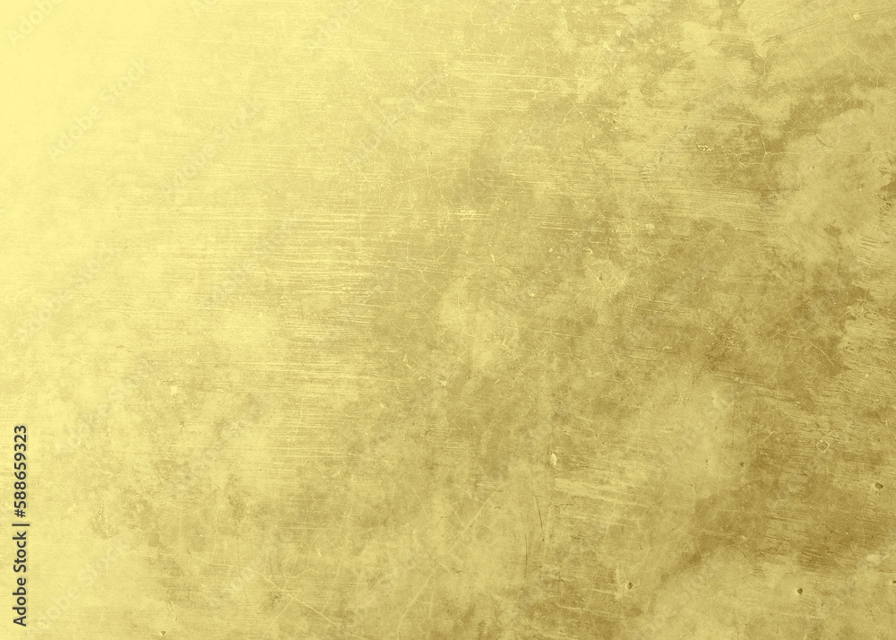 Golden Abstract decorative paper texture background for artwork - Illustration